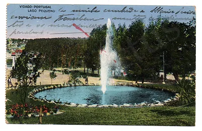 Lago pequeno de Vidago